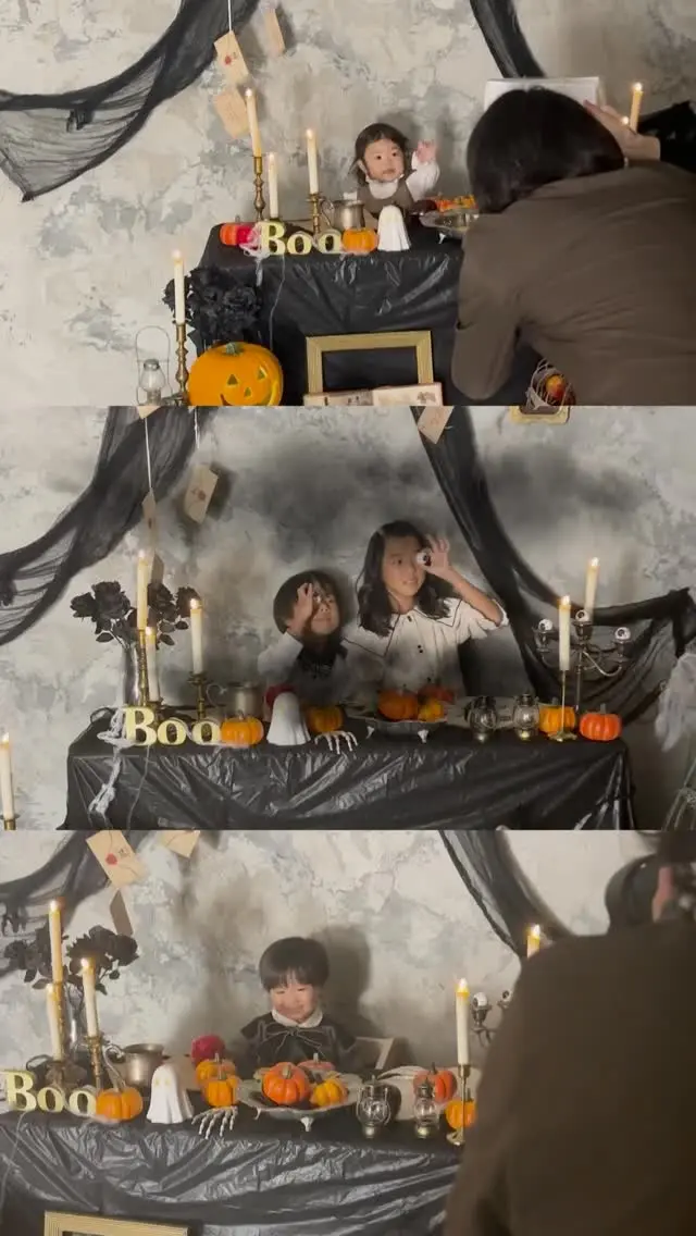 .
【Halloween Party Event】にご参加いただいた皆さま、
ありがとうございました🎃💫
 
┈┈┈┈┈┈┈┈┈┈┈┈┈┈┈┈┈┈┈┈┈┈┈┈┈┈ 
毎年大人気のハロウィン撮影会

今年はどんなブースを作ろうか
 
どうしたら映えるのか
 
スタッフが1から考えて細部までこだわって作り上げた
 
ハロウィンフォトブース
 
とてもありがたいことに、今年も大盛況でした☺️🙏🏻
 
思い出に残る1枚を撮らせていただきありがとうございました。
 
 
 
 
𝐧𝐞𝐱𝐭…🎄❤️