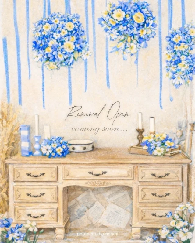 ＼ coming soon…✨ ／
⁡
本日からスタジオ改装のイメージ画を投稿していきます！

もっと可愛く、もっとワクワクする空間に…✨

豊橋店でも自然光が入るようになります🪟
新しくなった空間で、みんなに会えるのが楽しみです！

次の投稿もお楽しみに！
⁡
 #フォトスタジオミンミ  #豊橋フォトスタジオ  #愛知フォトスタジオ  #スタジオ改装  #キッズフォト